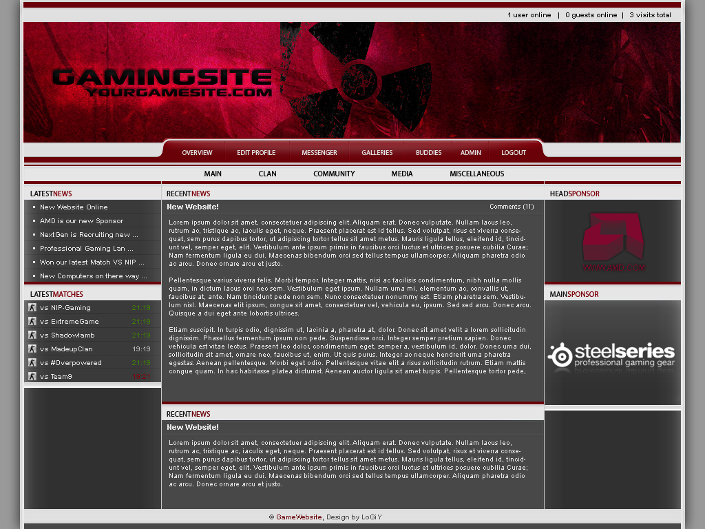 Clan Website-design-red-white-gamewebsite-jpg