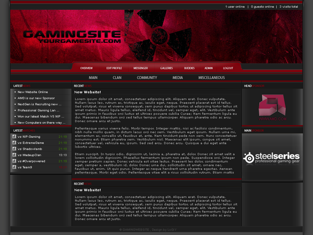 Clan Website-designred-black-gamewebsite-jpg