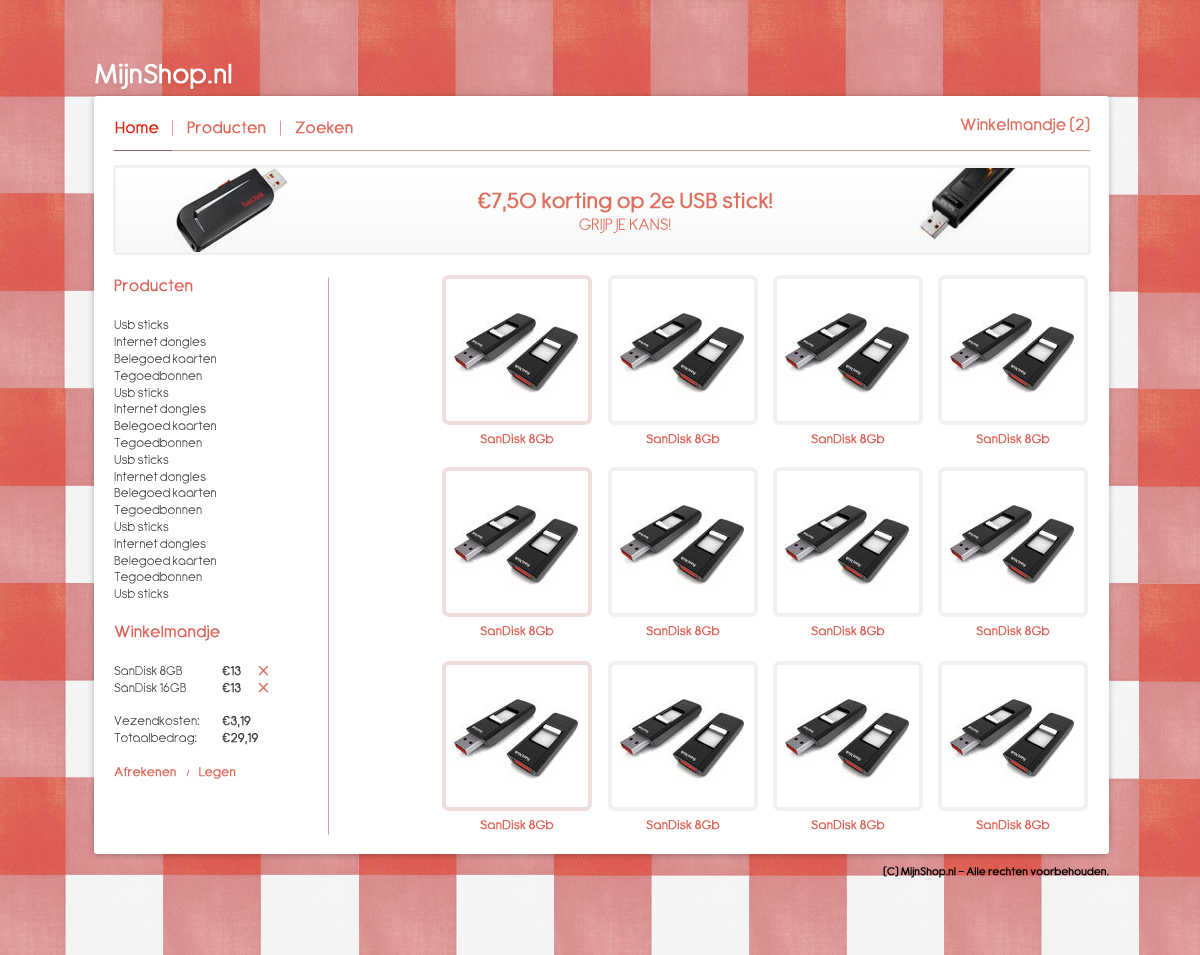 Leuke simpele webshop layout-mijnshop-png