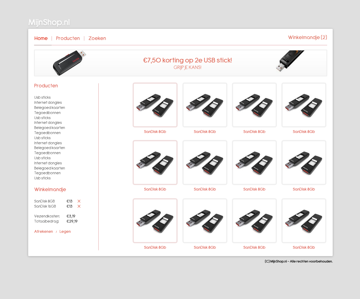 Leuke simpele webshop layout-mijnshop-png