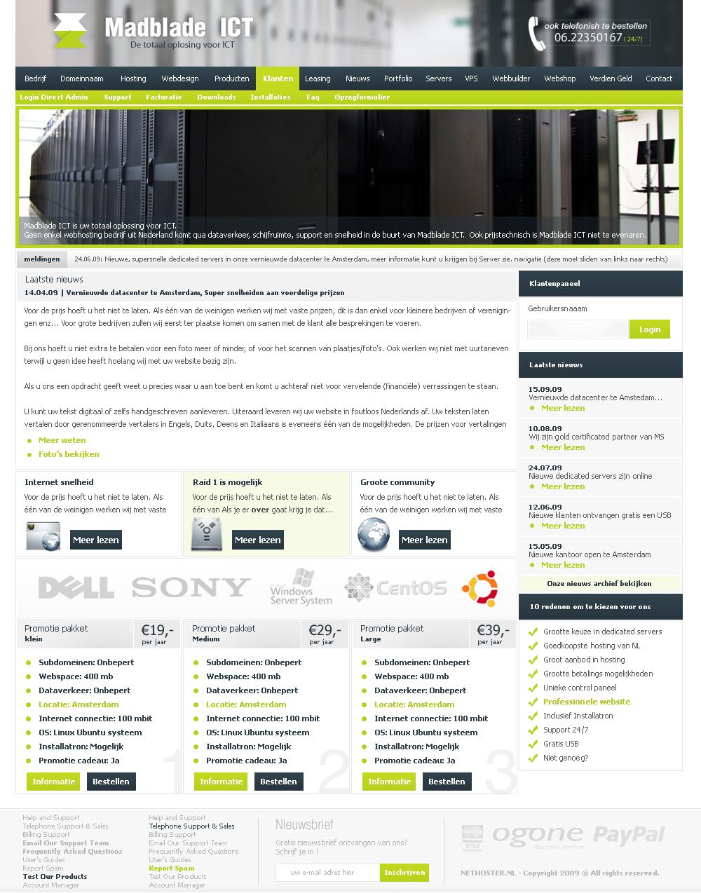 Zakelijke hosting Layout-voorbeeld-jpg