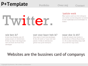 Portfolio Layout | Simply design |-template-png