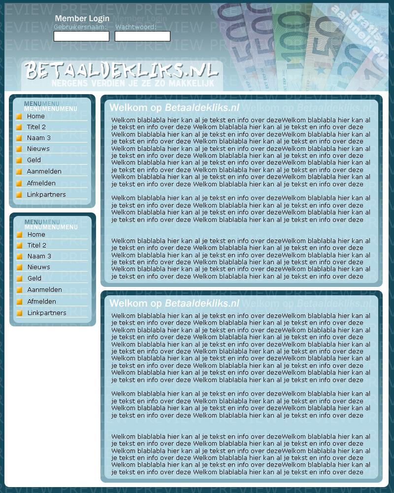 Verdien site layout | Bieden vanaf 20 EUR-preview-jpg