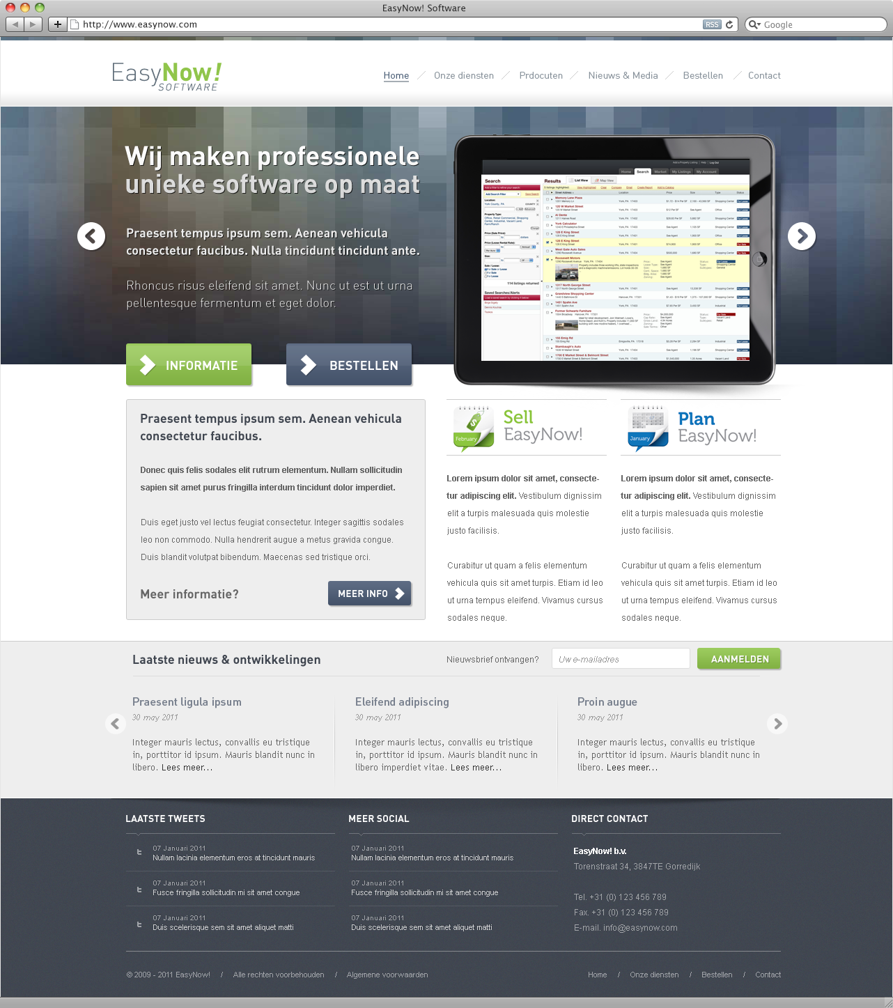 Strakke Zakelijke Layout-easy_now-png