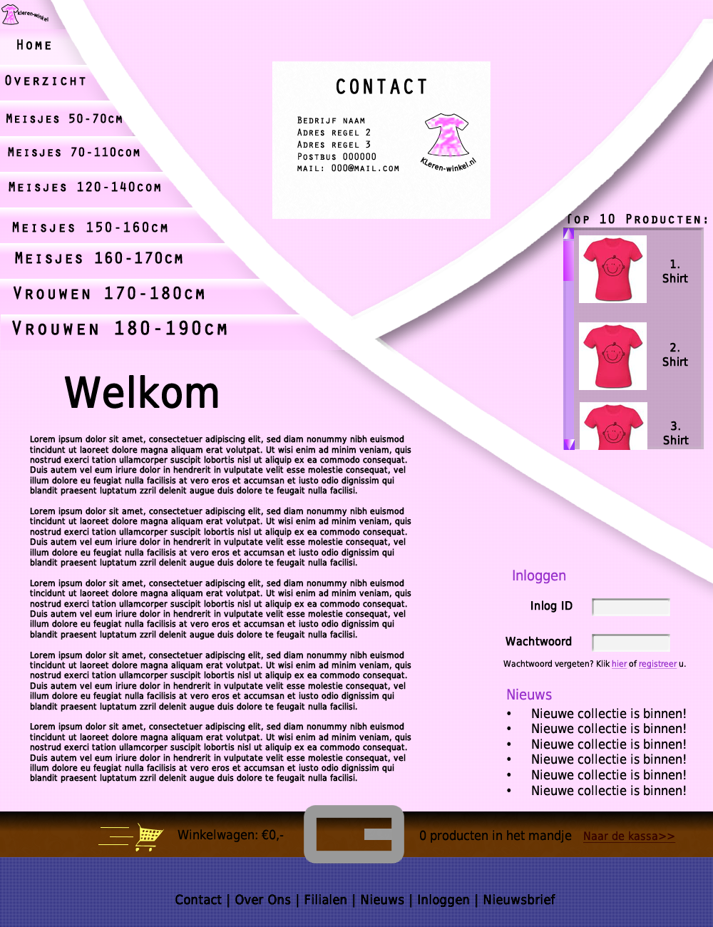 Meiden webshop layout-kleren-winkel-apex-png