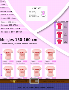 Meiden webshop layout-kleren-winkel-apex-spullen-png