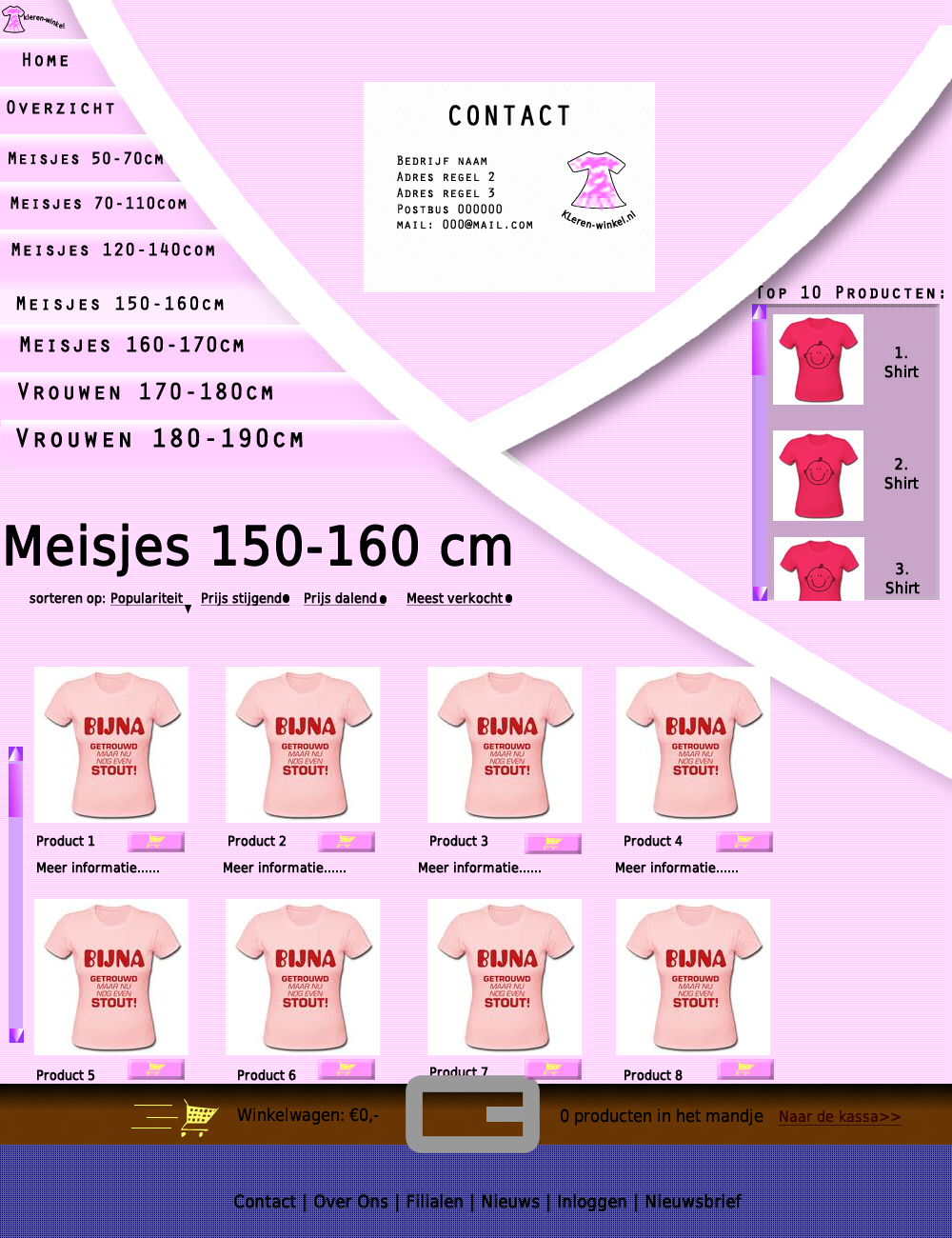 Meiden webshop layout-kleren-winkel-apex-spullen-png