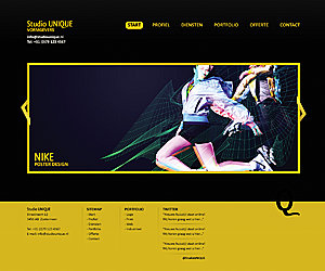 Strakke portfolio / business website-studiounique_start-jpg