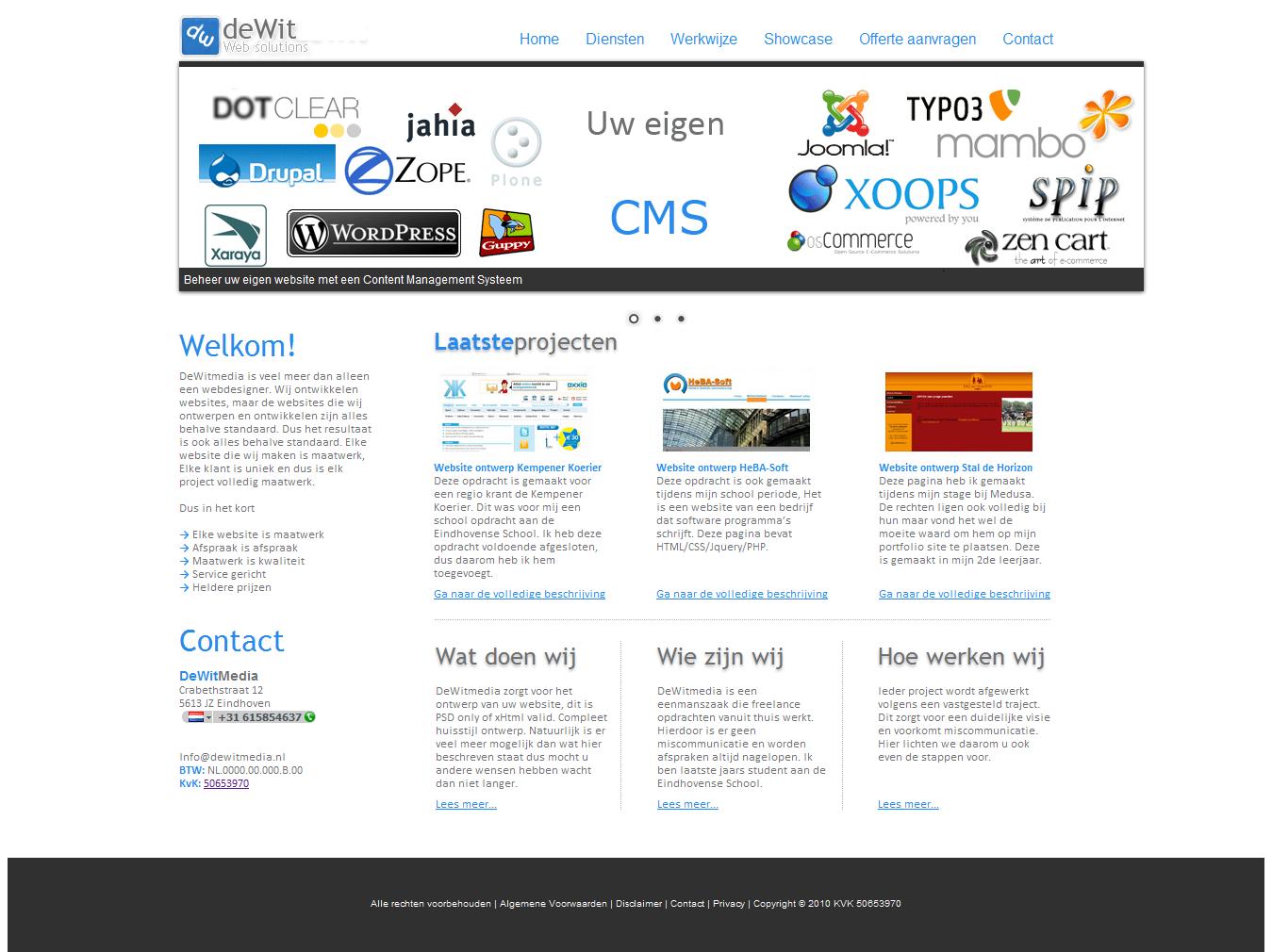 Zakelijke layout-uwweb-jpeg