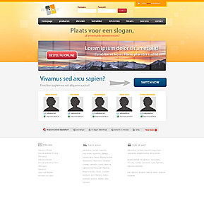 Zakelijk Layout-orange_cleandesign-jpg