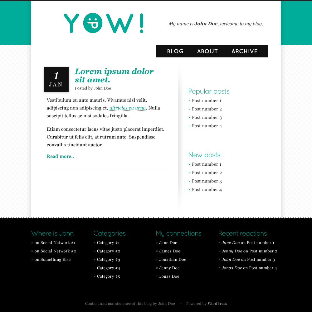 YOW! Blogdesign-yow-turquoise-jpg
