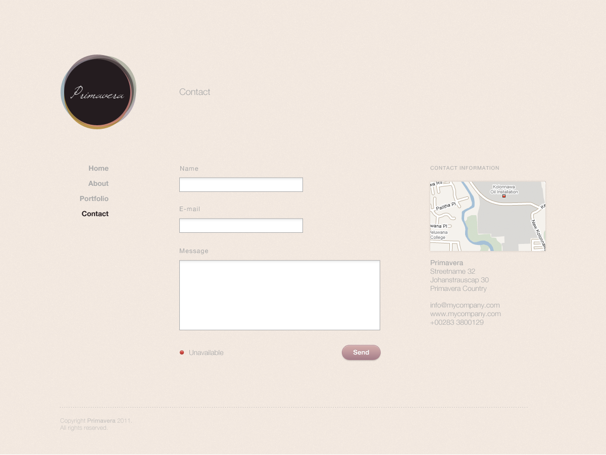 Primavera - portfolio template-contact-png