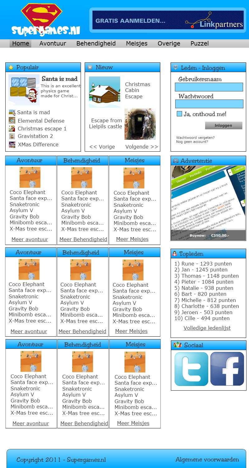 Catchy spelsite layout-untitled-jpg