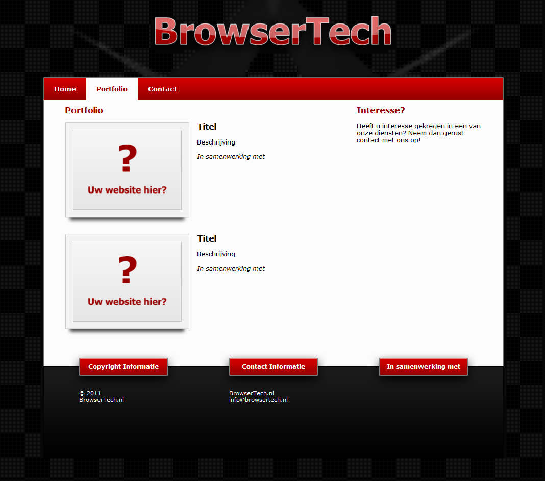 Donkere layout, verschillende doeleinden-preview2-png
