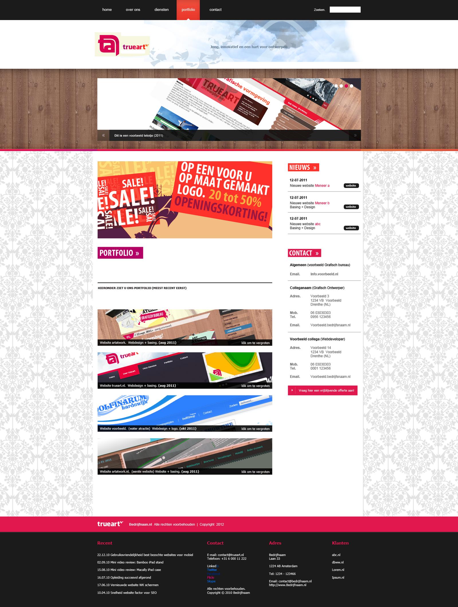Portfolio Layout   (ook voor andere doeleinden)-voorbeeld-site-jpg
