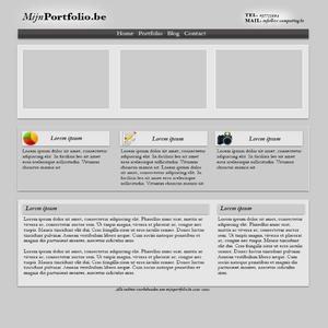 Zakelijk/portfolio layout-portfoliolayout-png