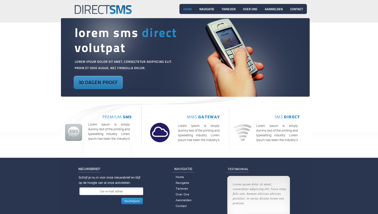 Professionele SMS Layout-directsms1-png