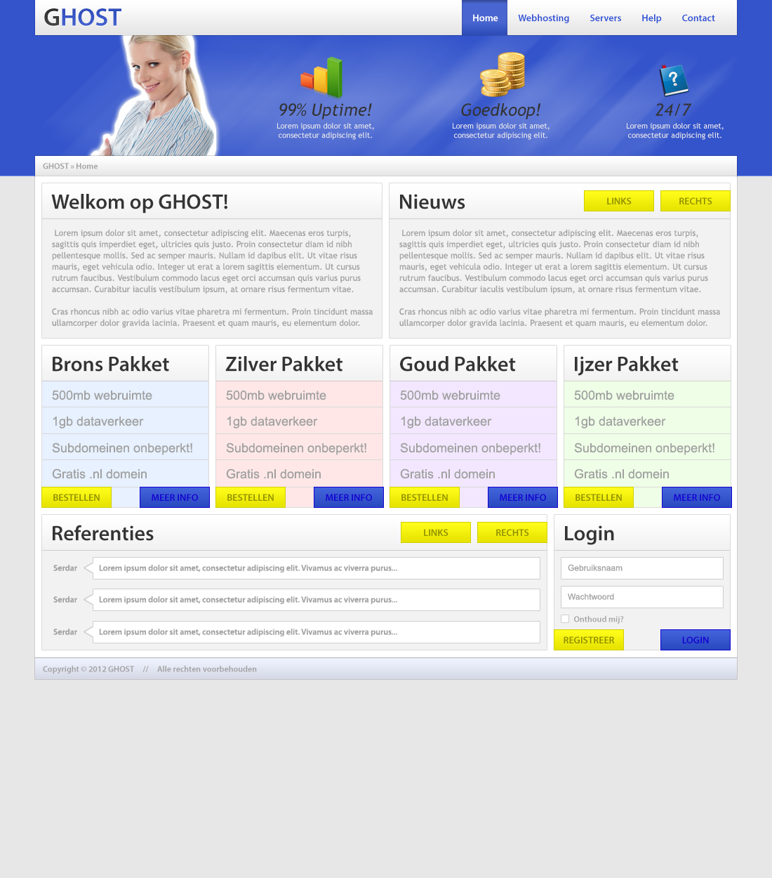 Mooie hosting layout-ghost-png