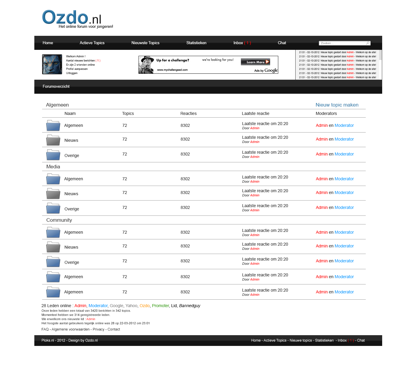 Forum design - 8 PSD'S-png