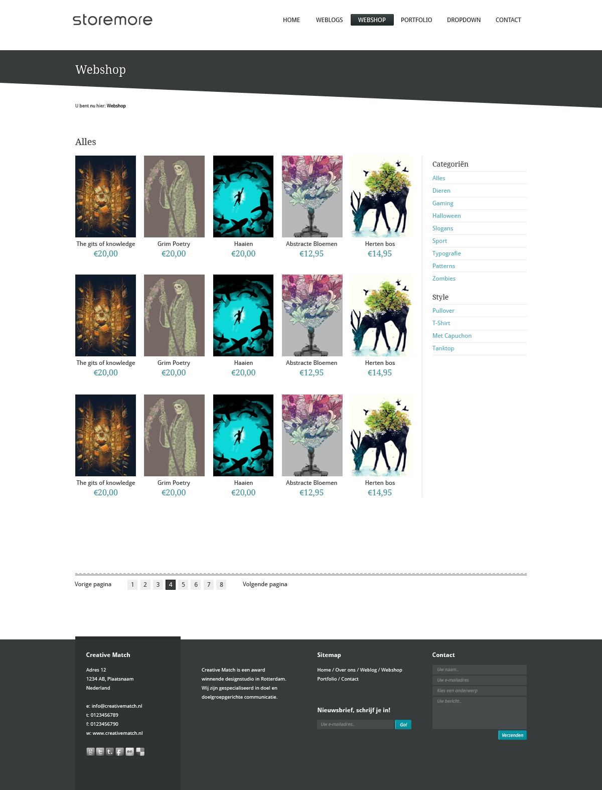 Blog, webshop, portfolio-storemore_webshop-png