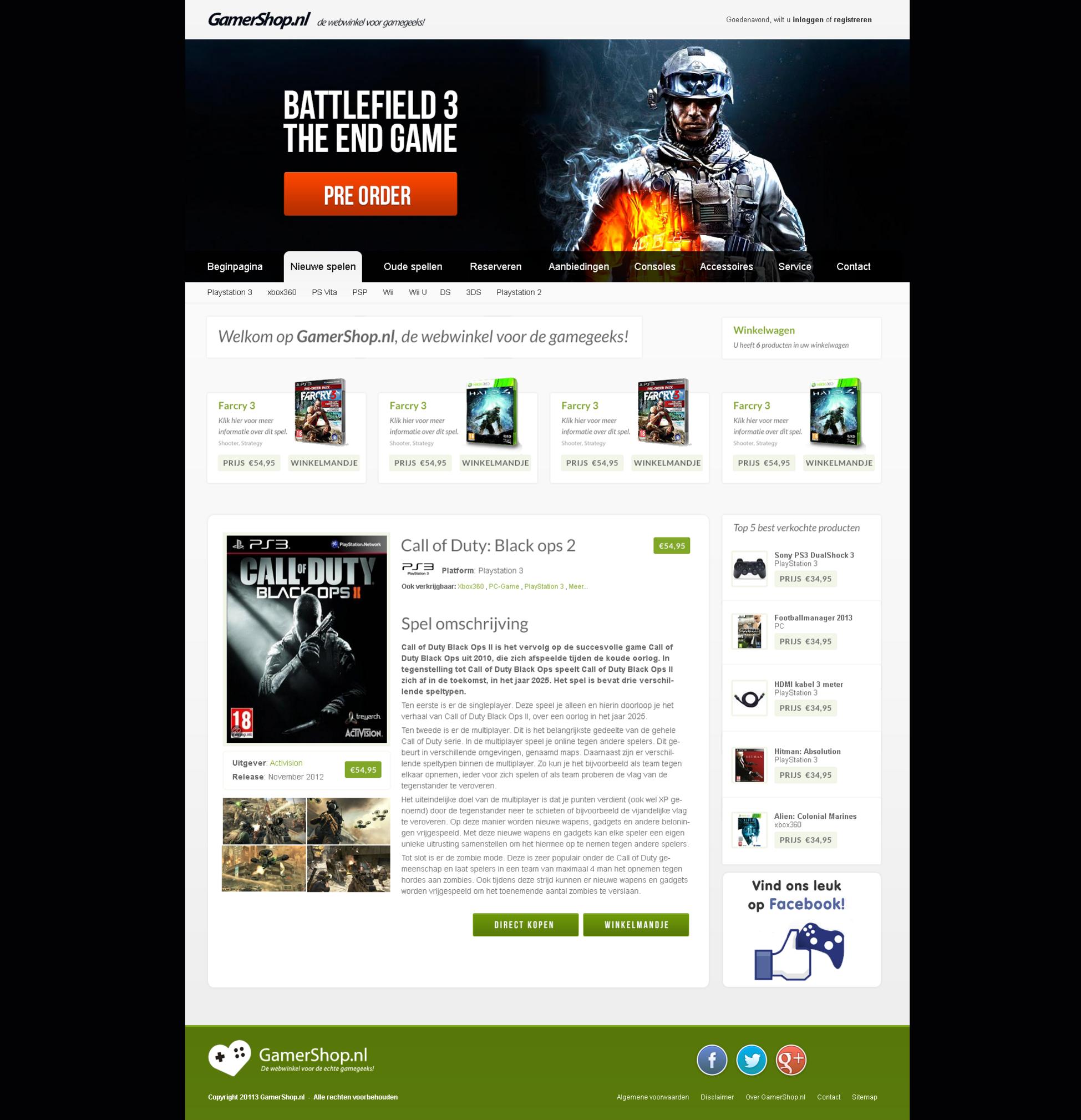 Game shop webwinkel layout-gameshopproductinfo-jpg
