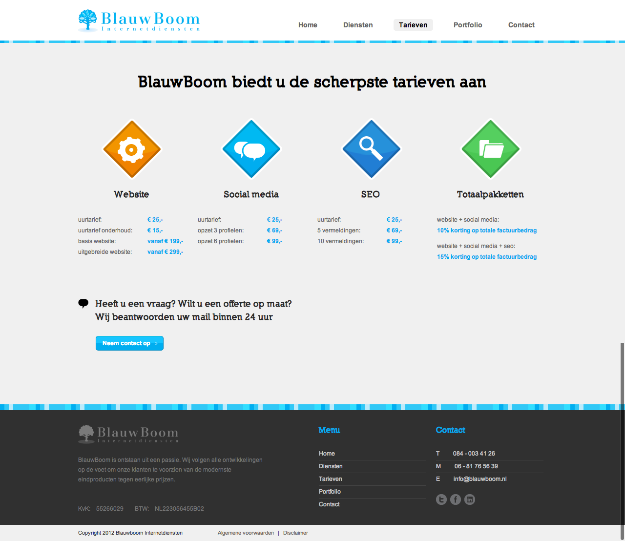 Zakelijk layout-tarieven-png