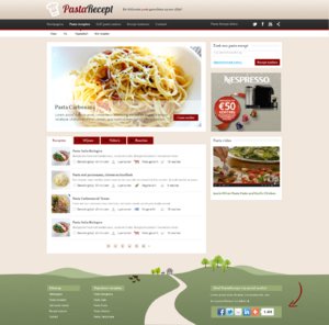 Recepten Layout - Italiaans / Pasta-pastarecept-jpg