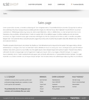 Complete webshop lay-out-page-png