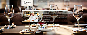 Bistro 't Voorhuys restaurant template-screenshot1-jpg