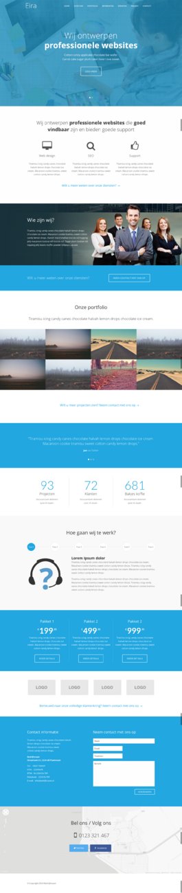 Responsive one page website-eira-jpg