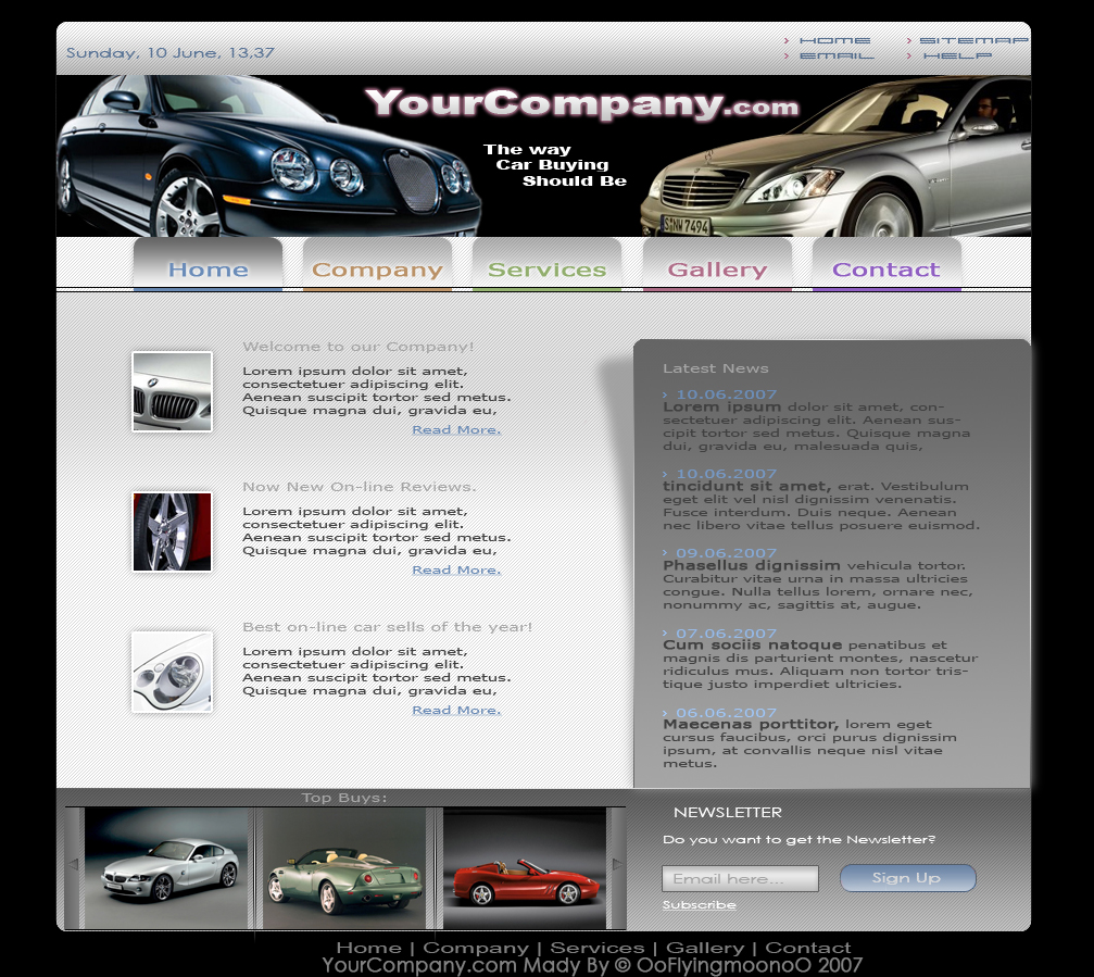 'Cars' Layout-cars-yourcompany-jpg