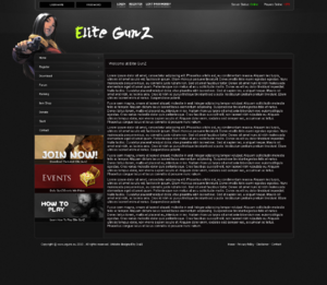 GunZ clan lay-out-elite-gunz-template-png