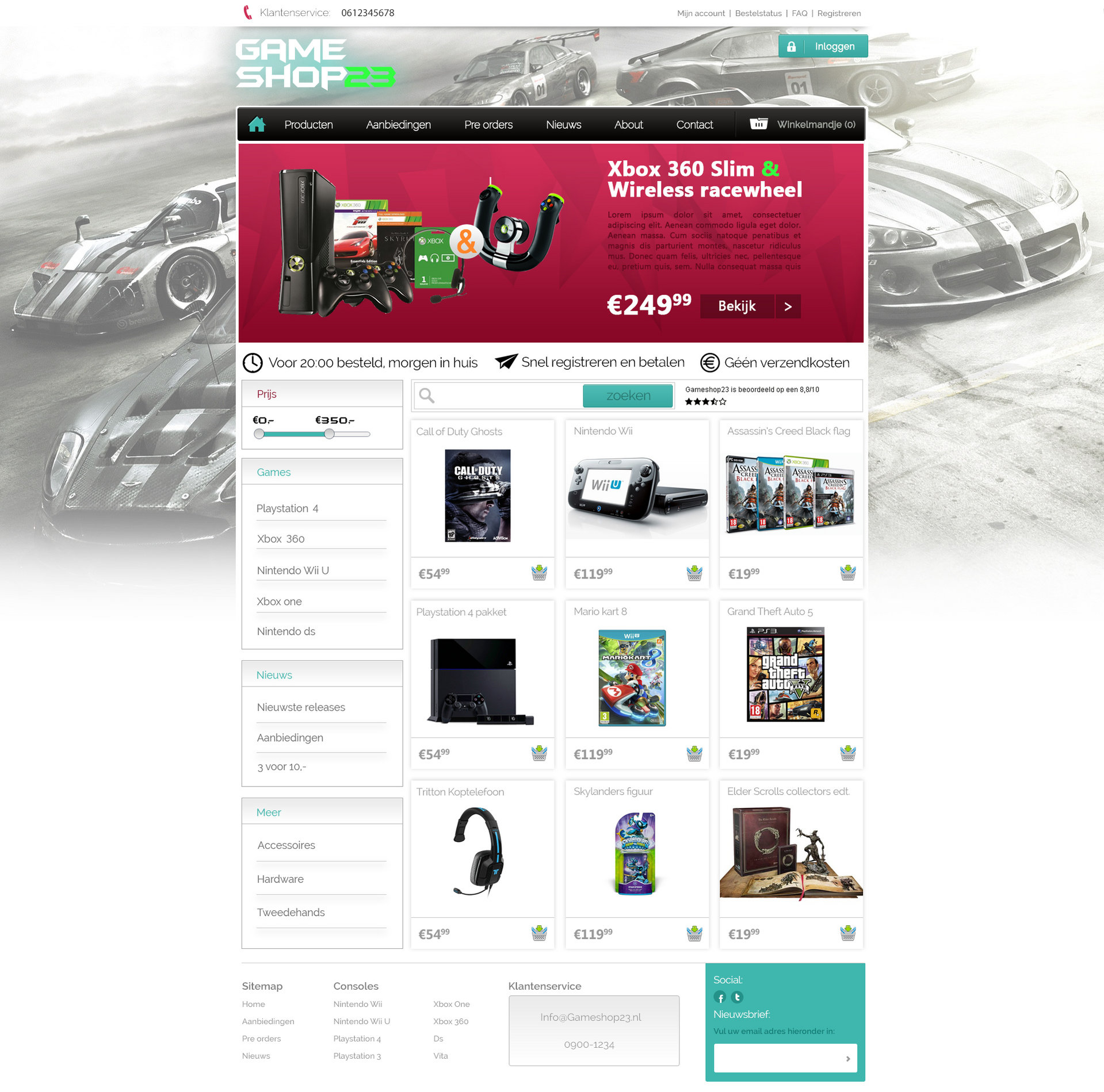 Game Webshop layout-games-webshop-jpg