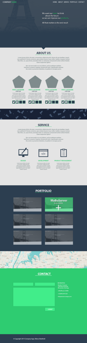 One-page team-company_website_onepage-png