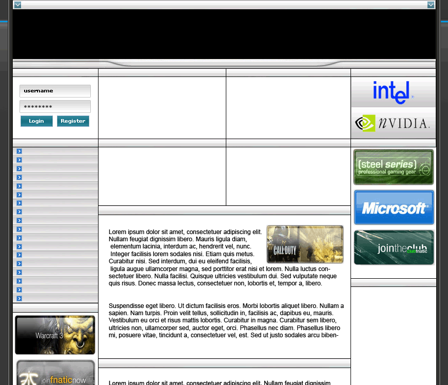 Gaming layout (ook voor andere doeleinde | 30,- opbieden met 2,5-site1-gif