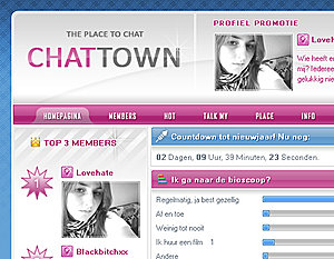 Profielen / Chat Design ChatTown | 250 Euro-promo-jpg