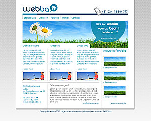 Uniek vormgegeven layout | Bieden vanaf 125 euro excl. btw-webbalayout-jpg