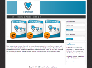 Tekoop: Uniek hosting layout | &#8364;50-hostingde0-png