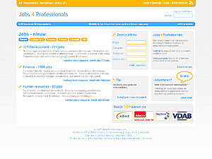 Zakelijke joblayout | 175&#8364;-hoofdpagina_donker-jpg