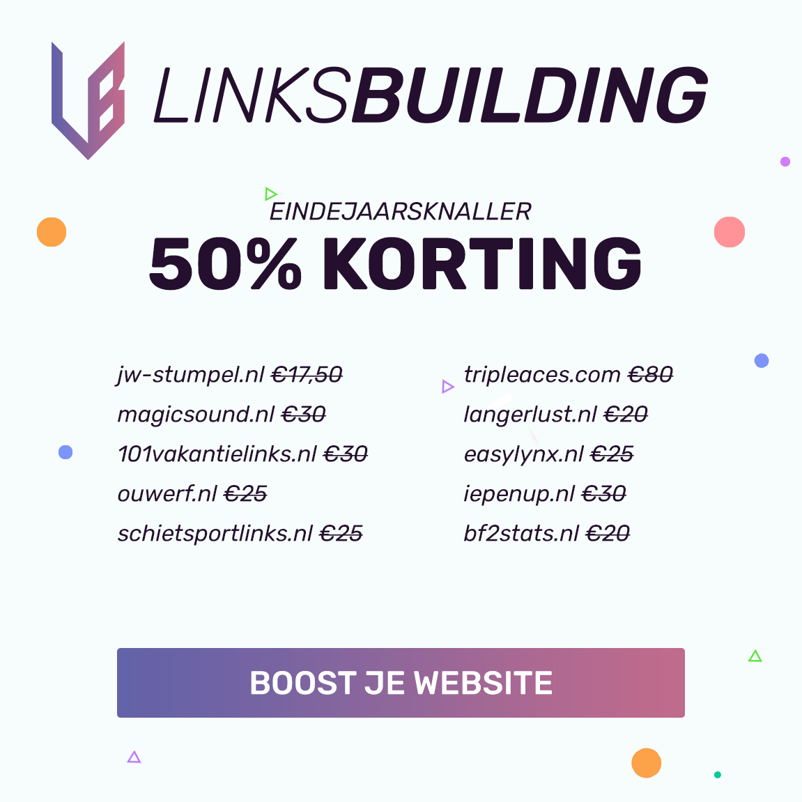 Nu 50% korting op 10 Sites | Meer dan 100 sites beschikbaar!-facebook_ad_eindejaarsknaller-jpg