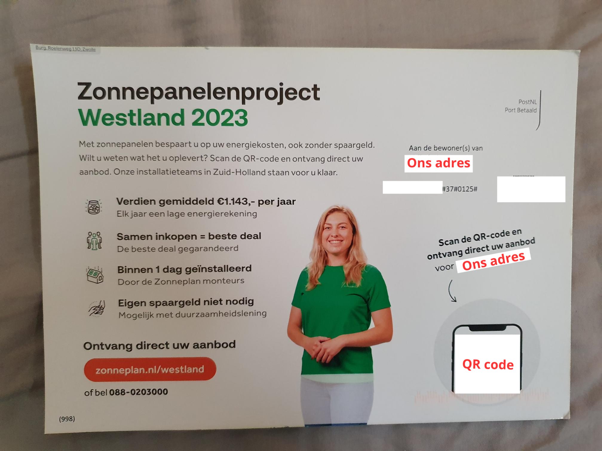 Vraag Gepersonaliseerde Brochure Zonneplan &amp; Zelfstroom Per Adres: Hoe Doen Ze Dit?-adres-jpg