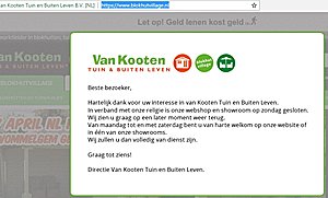 Website gesloten op Zondag-blokhutvillage-jpg