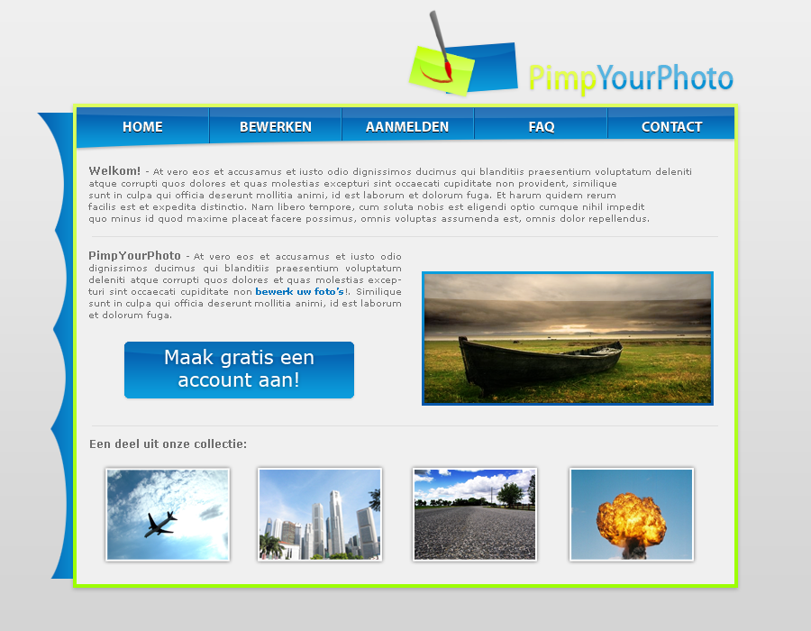 AFGEWERKT: Website + Logo | PimpYourPhoto | prijzenpot: &#8364; 300,00-web_pimpyourphotov2-png
