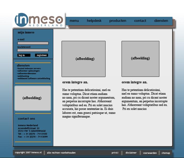 AFGEWERKT: Website ontwerp | Inmeso.nl | prijzenpot: 230&#8364;-inmeso-jpg