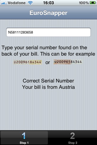 iPhone applicatie EuroSnapper ter overname-foto-jpg