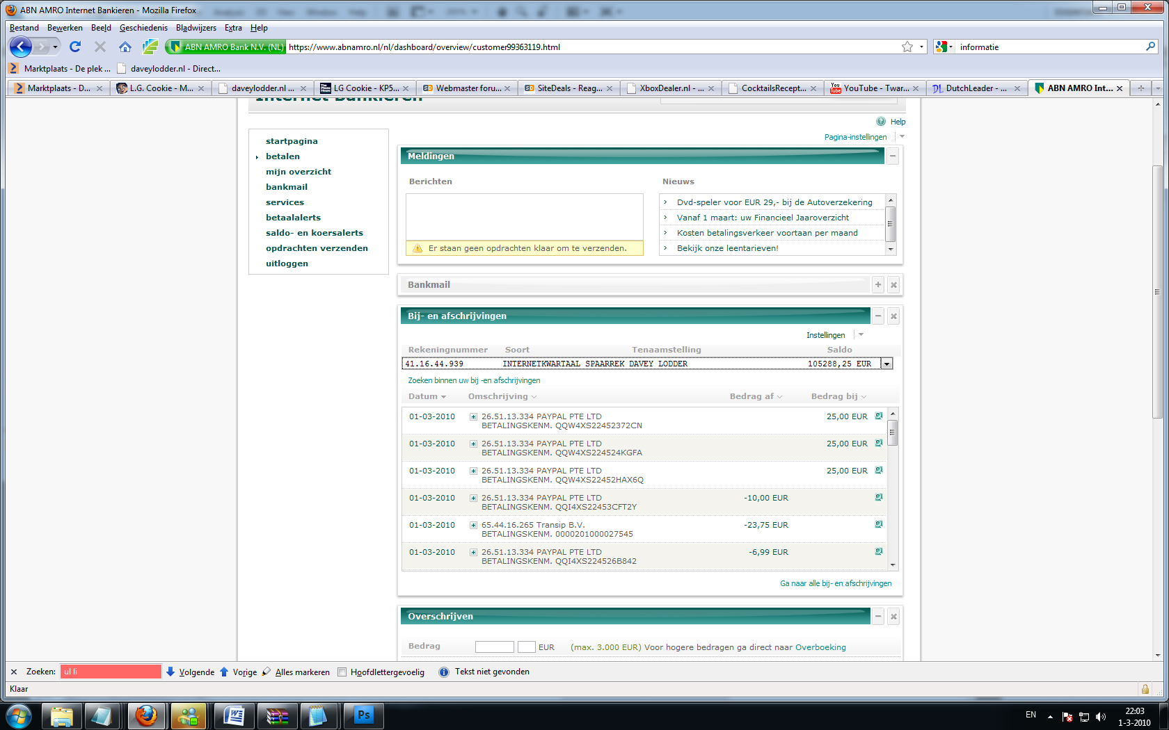 Iemand gezocht die screenshot van bank kan nakijken-bankafschrift-jpg