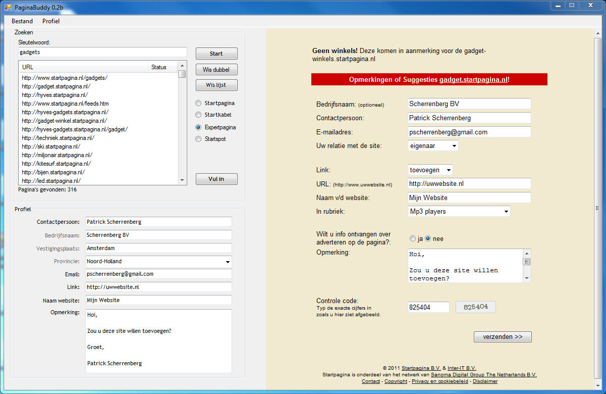 Nieuw: PaginaBuddy - De ultieme SEO tool van 2011-screenshot2-jpg