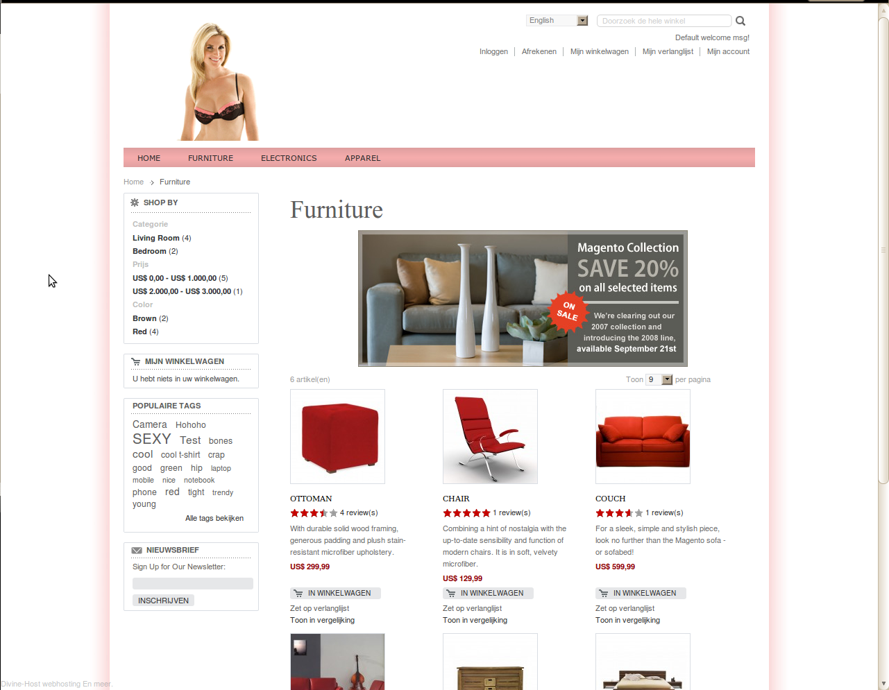 Lingerie Magento Template.-screenshot-png