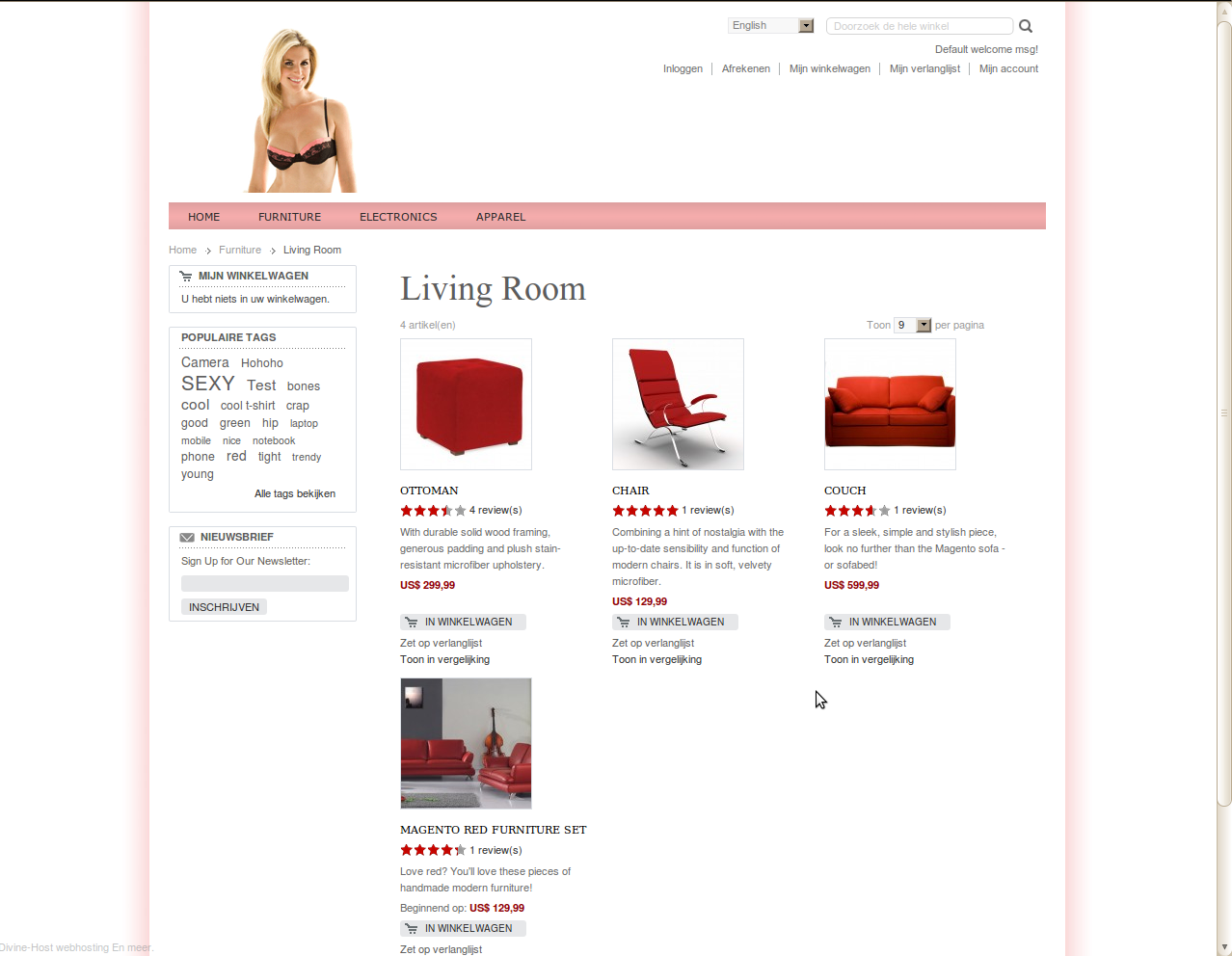 Lingerie Magento Template.-screenshot-png