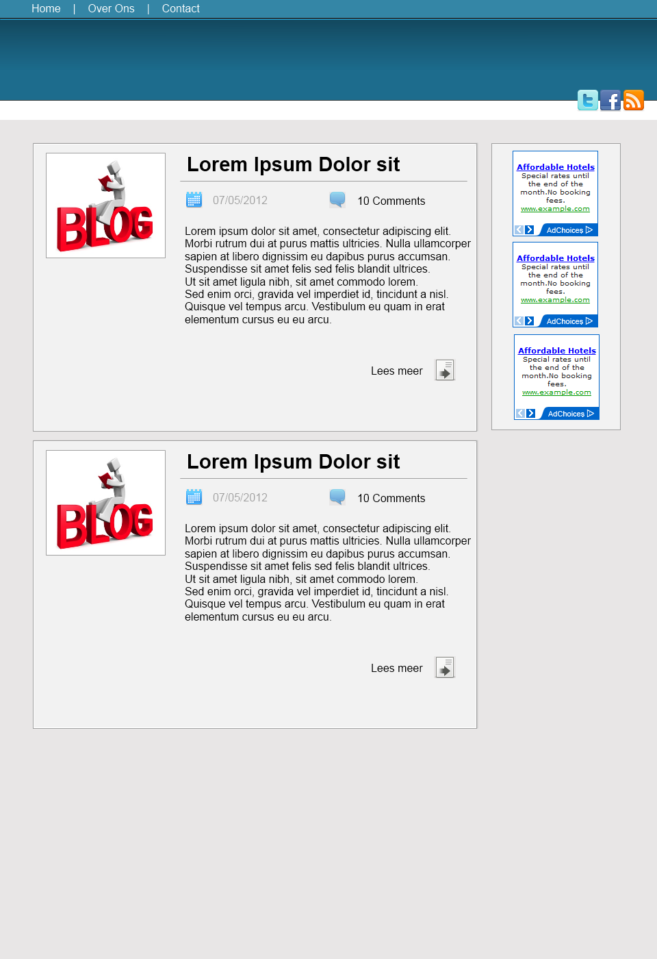 Goedkope layout | 2 euro-blog-png